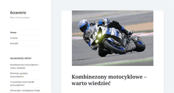 Desktop Screenshot of eccentric.pl